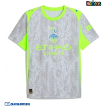 Camisa de Futebol Manchester City Erling Haaland #9 Equipamento Alternativo 2025-26 Manga Curta